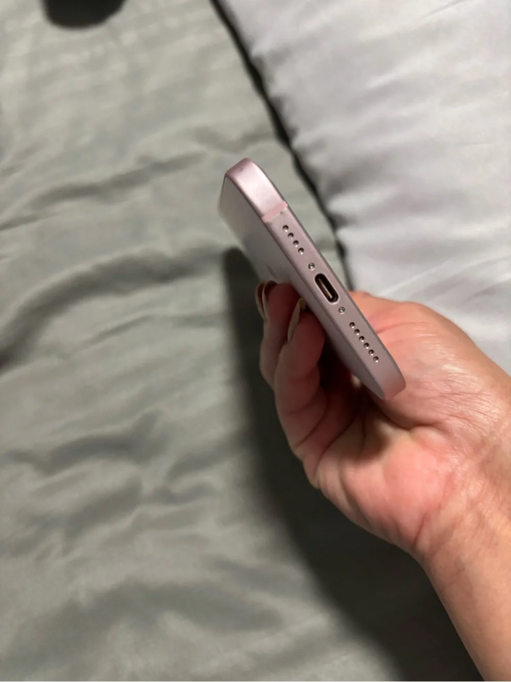 Apple Pink iPhone with Dual Camera